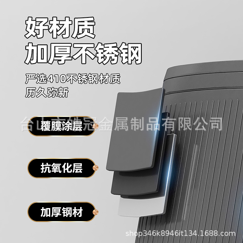 Smart trash can, home kitchen and living room, light luxury, new high appearance level, automatic sensor, office, business and commercial Specification image