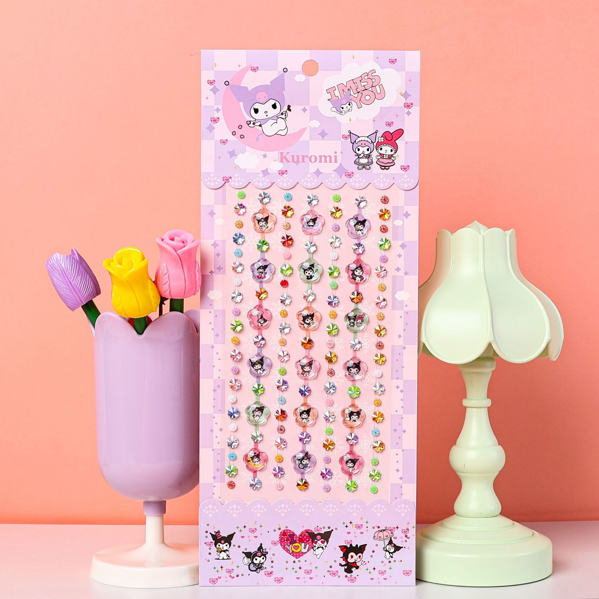 Cartoon Series Diamond Stickers Diy Acrylic Stickers Kindergarten Reward Stickers Creative Diamond Stickers Wholesale Specification drawing