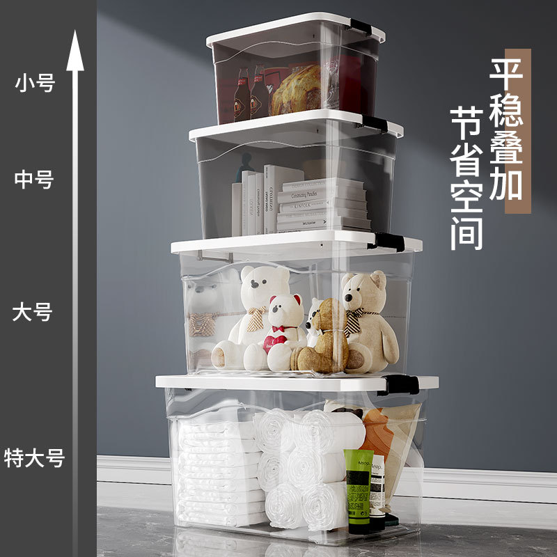 收纳盒/吧唧/立方形透明盒/收纳/女生收纳盒细节图