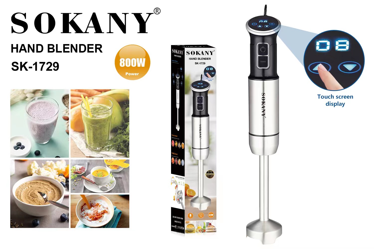 Crossover SOKANY1729 barra de cocina hogar multifunción hielo triturador de jugo de fruta mezclador de mano Application Scenario