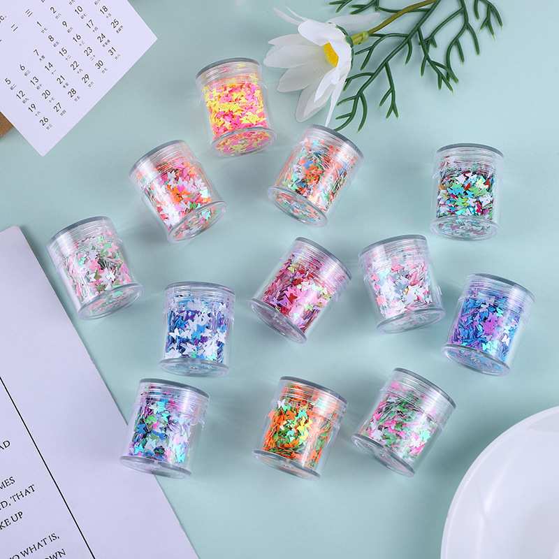 diy水晶滴胶闪粉亮片夜店荧光美甲亮片手工饰品材料
