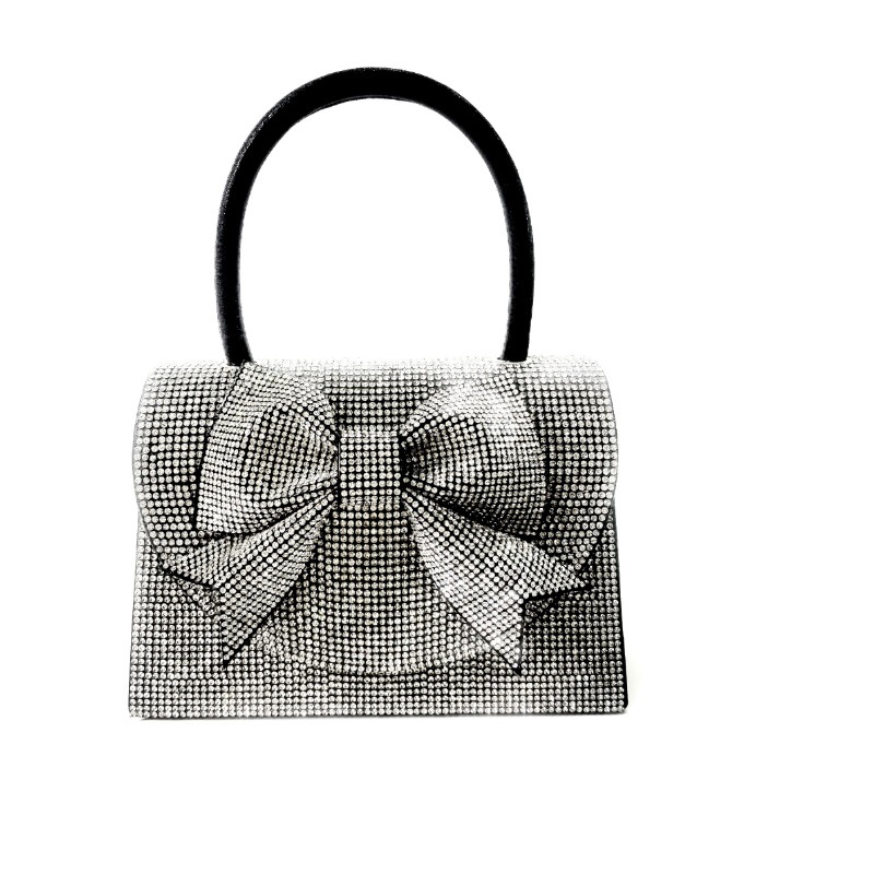 New Cross-Border Amazon Europe And The United States Light Luxury Rhinestone Handbag Handbag Bridesmaids Wedding Dress Dinner Party Dinner Bag Item Picture