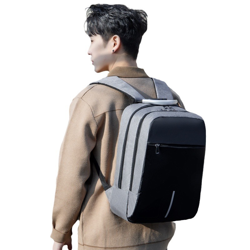 Business trip backpack, men's and women's fashionable multi-functional business backpack, usb charging backpack, computer bag Item Picture