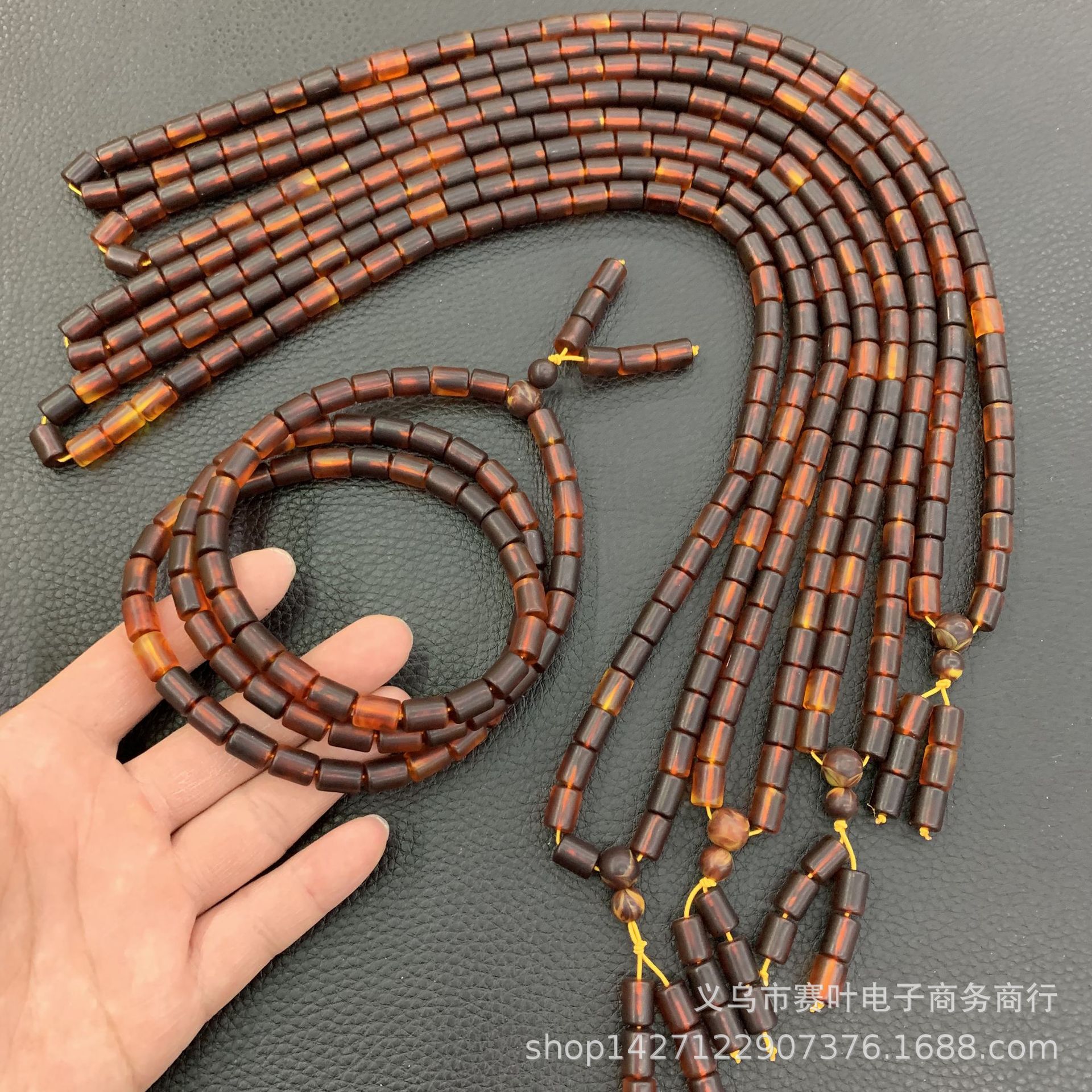 二代蜜蜡琥珀细节图