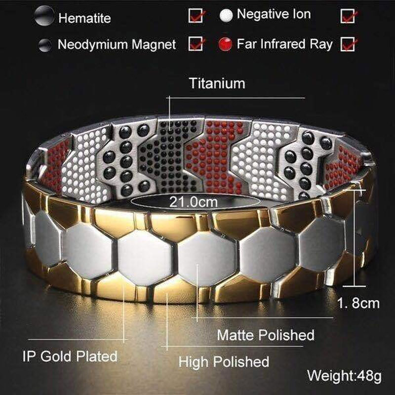 Cloud Brocade wish best-selling detachable bracelet, hexagonal multi-point bracelet for men details Picture