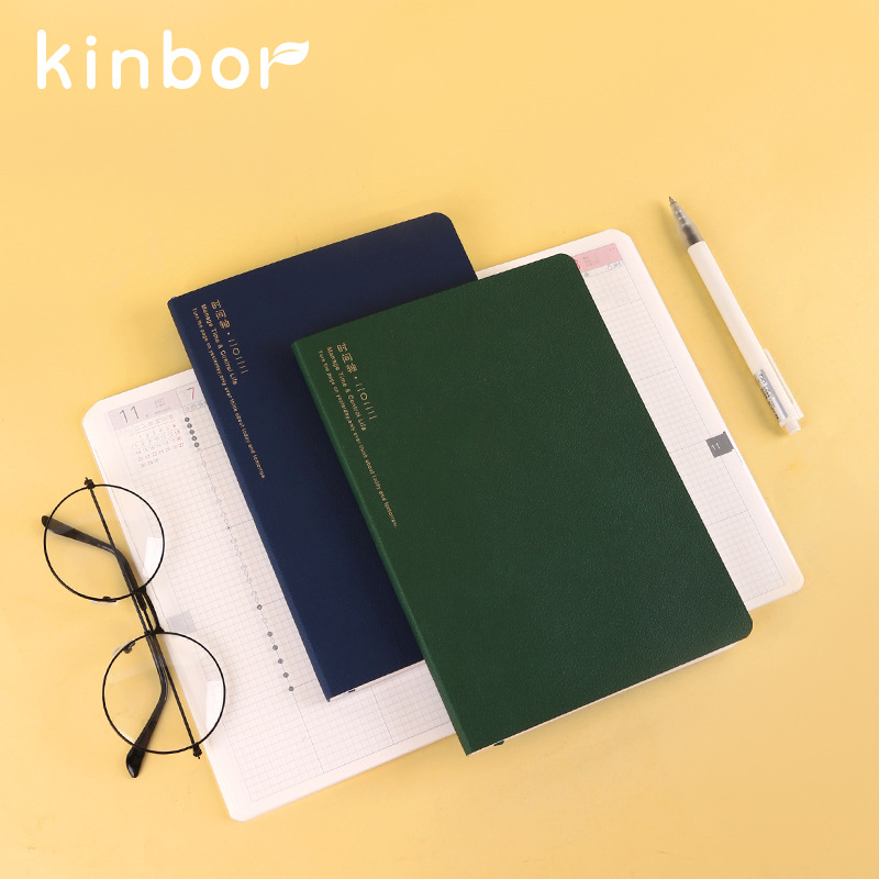 kinbor/手账本/记事本白底实物图