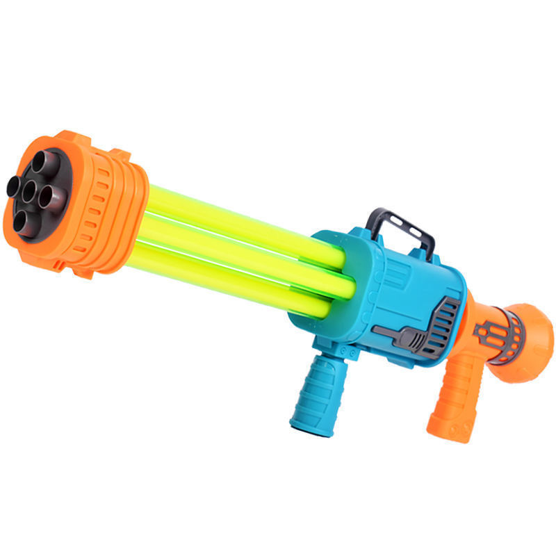 Summer extra-large Gatling pull-out water cannon, a perfect tool for rafting water fights, children's street water gun toys wholesale Item Picture