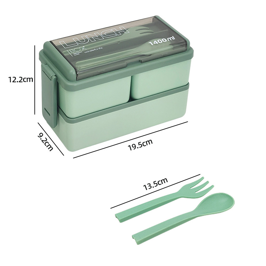 日式双层食品白底实物图