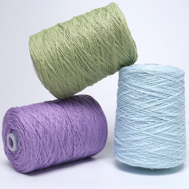 丝悦/跨境diy手工编织毛线团2.5支四季款纯棉大肚棉线500克