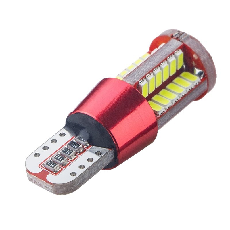 Width indicator light, ultra-bright license plate light, automotive LED light, automotive accessories T10 3014 57SMD Item Picture