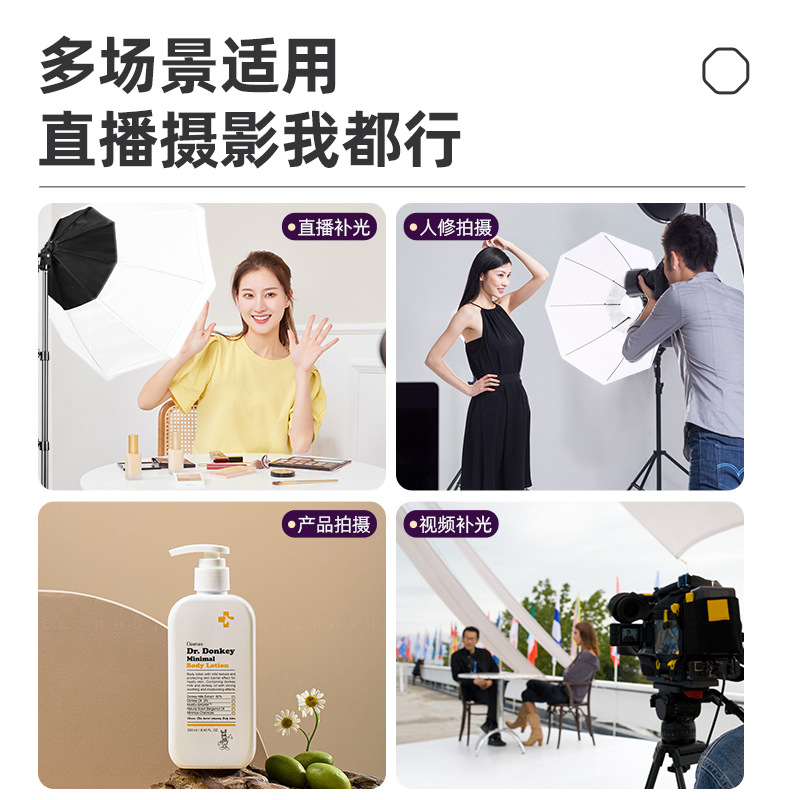摄影摄像灯具实物图