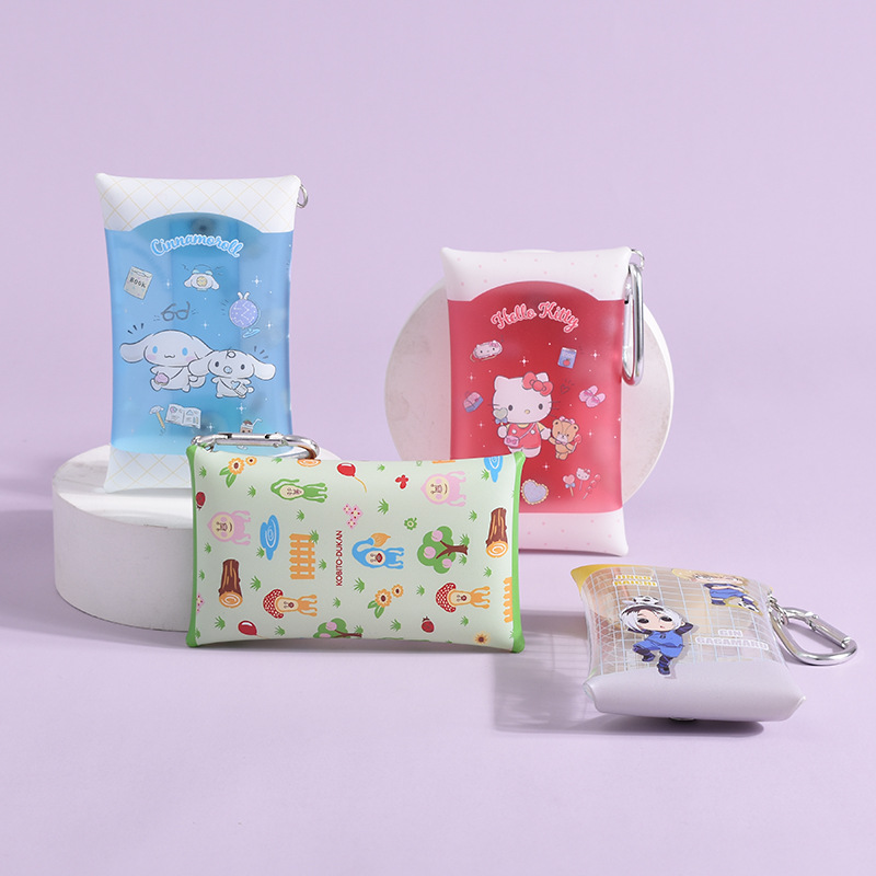 透明按扣袋p/口红钥匙耳机产品图