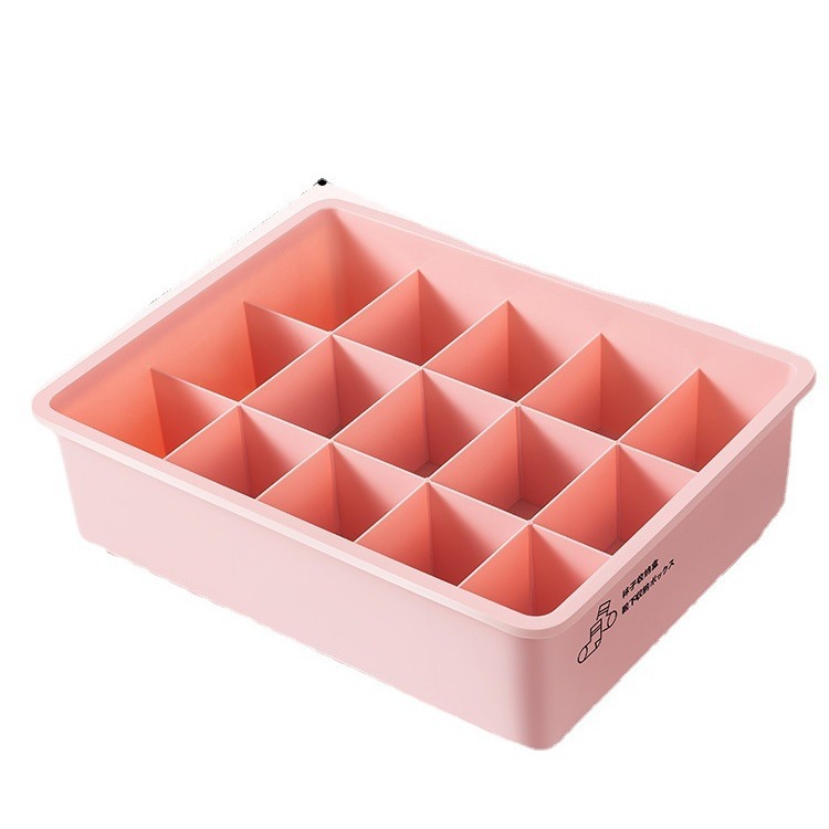 Yzt 3023 Plastic Storage Box Household Bra Underwear Sock Box Drawer Type Clothing Storage Underwear Box Item Picture