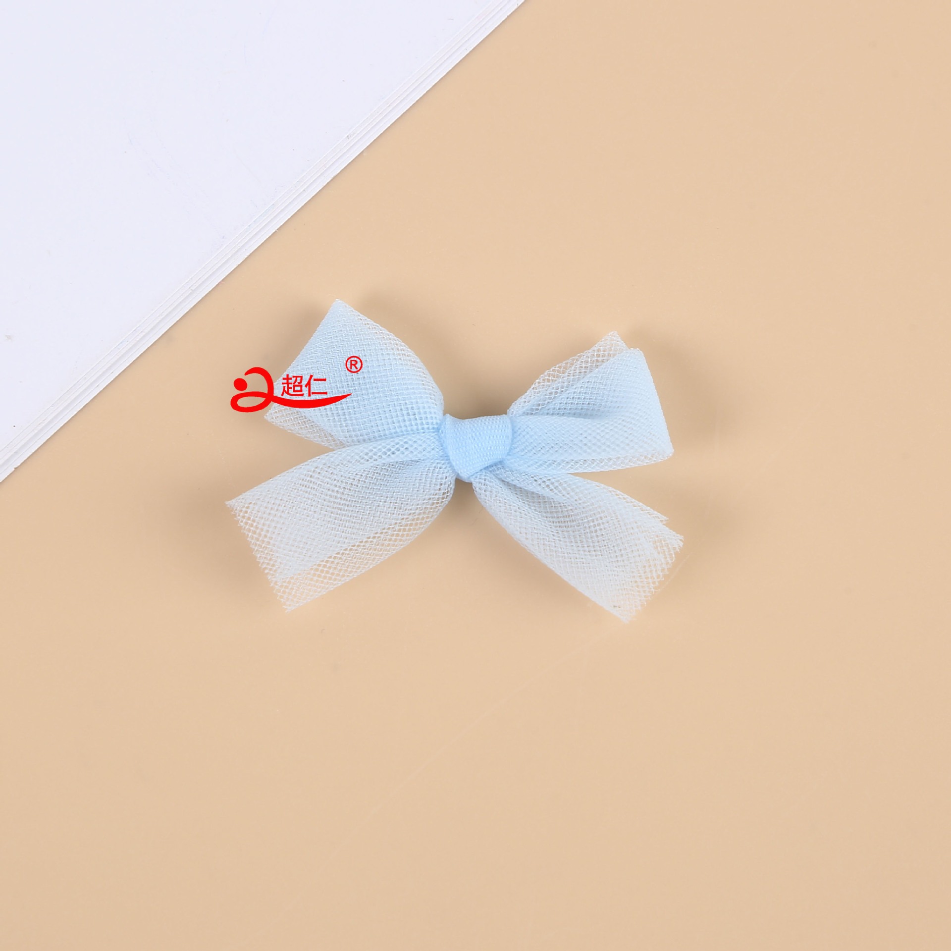 Hand-Made Bows Japanese And Korean Style Hair Accessories Gift Clothing Accessories New Color Mesh Bows Can Be Produced Application Scenario