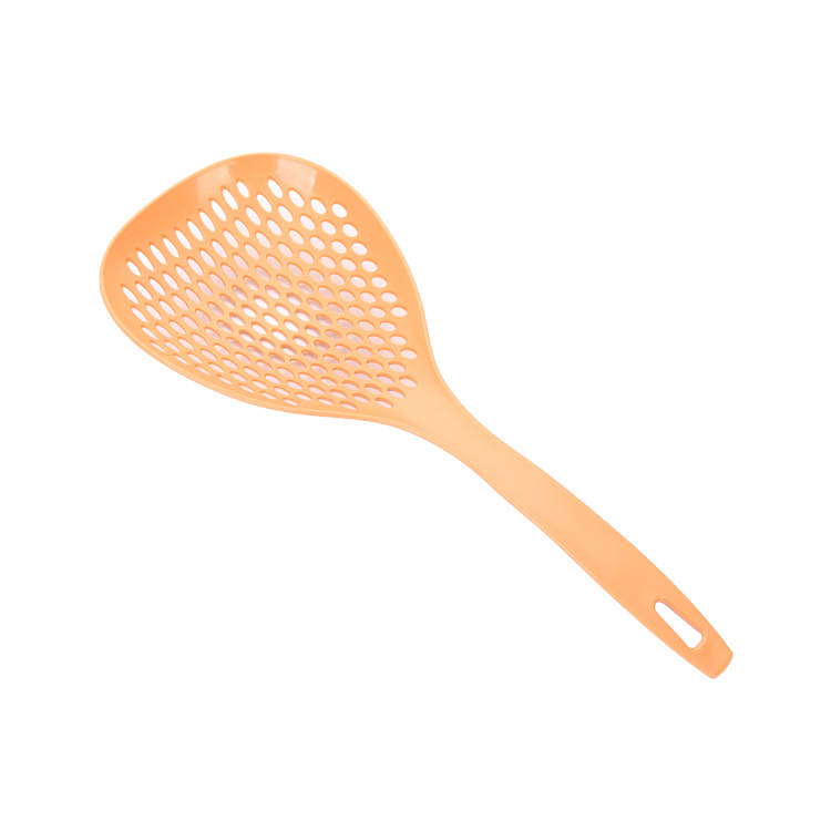 High-temperature resistant large strainer, household kitchen long handle filter screen spoon for scooping dumplings, strainer for scooping noodles, draining water, strainer fence Item Picture