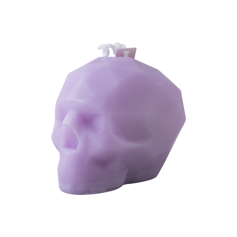 万圣节几何骷髅头香薰蜡烛ins创意家居摆饰套装万圣跨境蜡节日礼详情图5