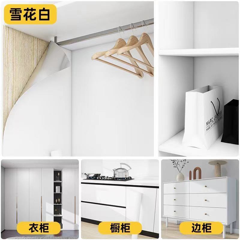 批发宿舍衣柜桌面加厚贴纸防水防油翻新墙纸大学生书桌改造详情14