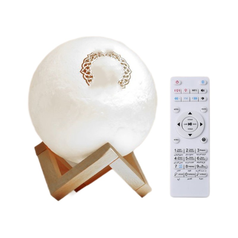 أجهزة صوت بلوتوث تحكم عن بعد والمصابيح القمر Item Picture