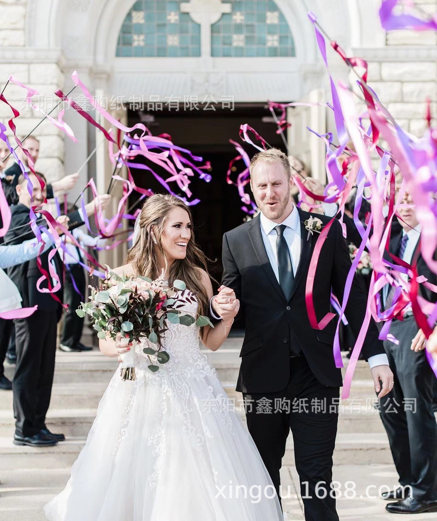 Cross Border Colorful Ribbon Fairy Wand Magic Wand Latte Lawn Decoration Wedding Party Atmosphere Warm Up The Scene Decoration Supplies Application Scenario