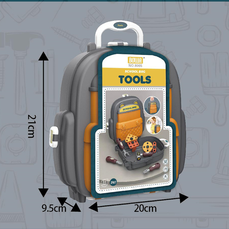 Cross-border children's simulation kitchen tableware, desserts, doctor tools, doughnuts, house play, small schoolbags, crossbody bags, toys Application Scenario