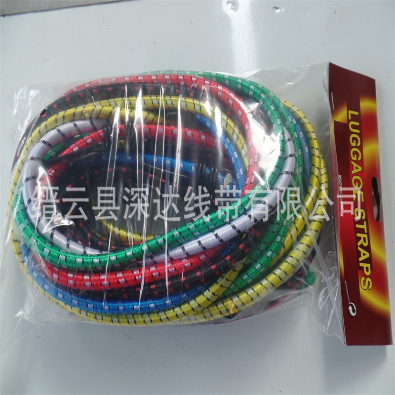 Manufacturers Directly Provide 8-10Mm Outdoor Light Hiking Buckle Luggage Rope Camping Vehicle Items Binding Belt Packing Rope Application Scenario