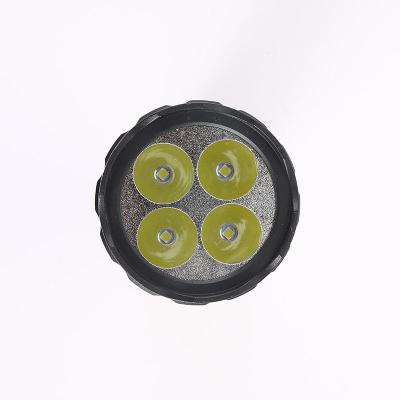 LED强光手电筒带侧面COB白光USB充电户外远射手握式多功能电筒详情图5
