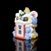 National trend lion dance and dance figurines, resin handicrafts, cute desktop, home decoration, car accessories Application Scenario