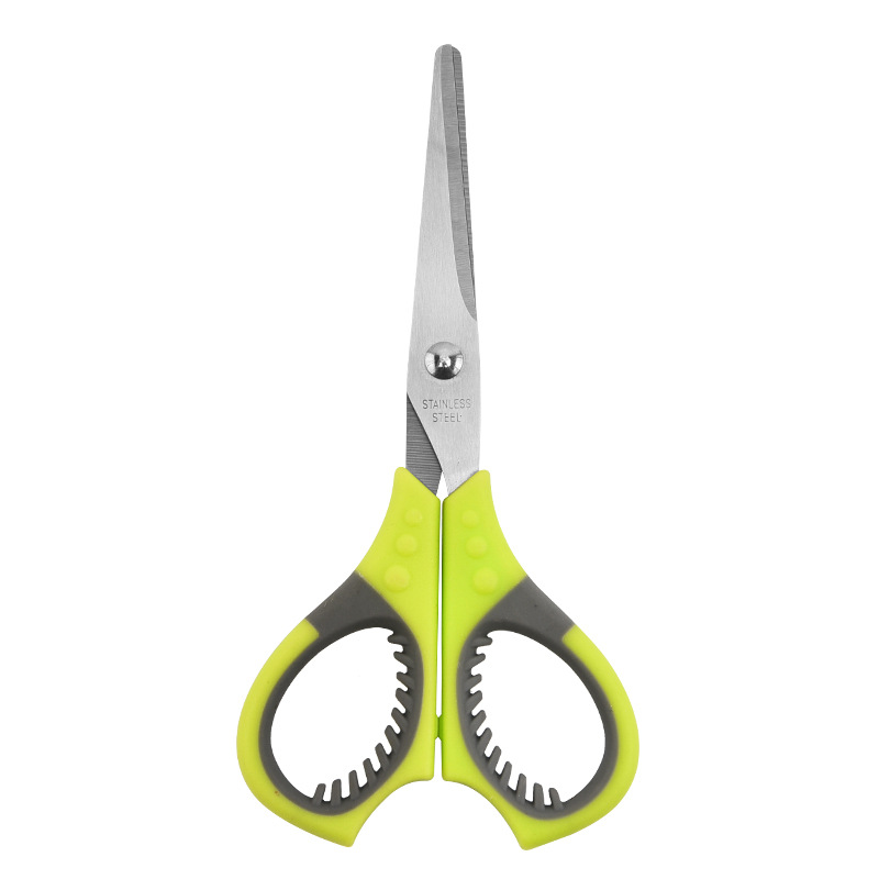 Wholesale stainless steel student scissors, office and household scissors, hand-cut paper knives, sewing thread cutters, graphic design small scissors from the manufacturer Application Scenario