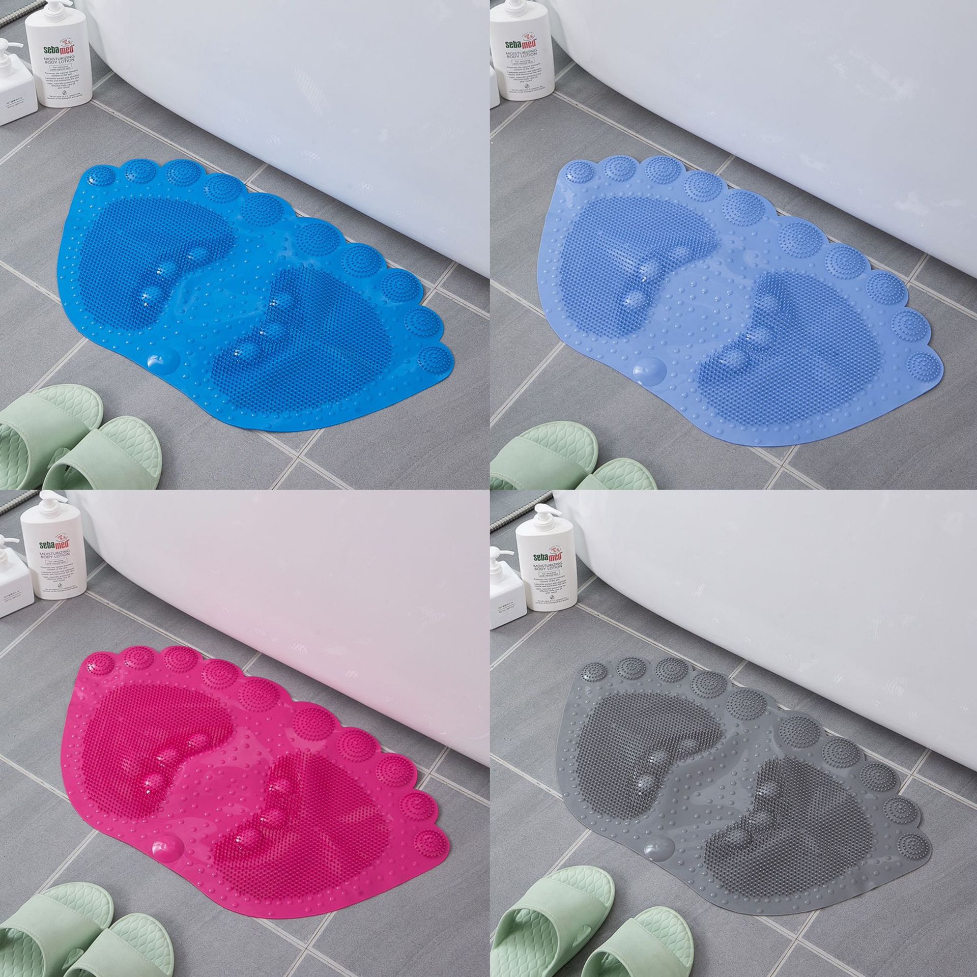 Factory direct sales and wholesale of anti-slip foot MATS for bathrooms, toilets, washrooms, showers and showers