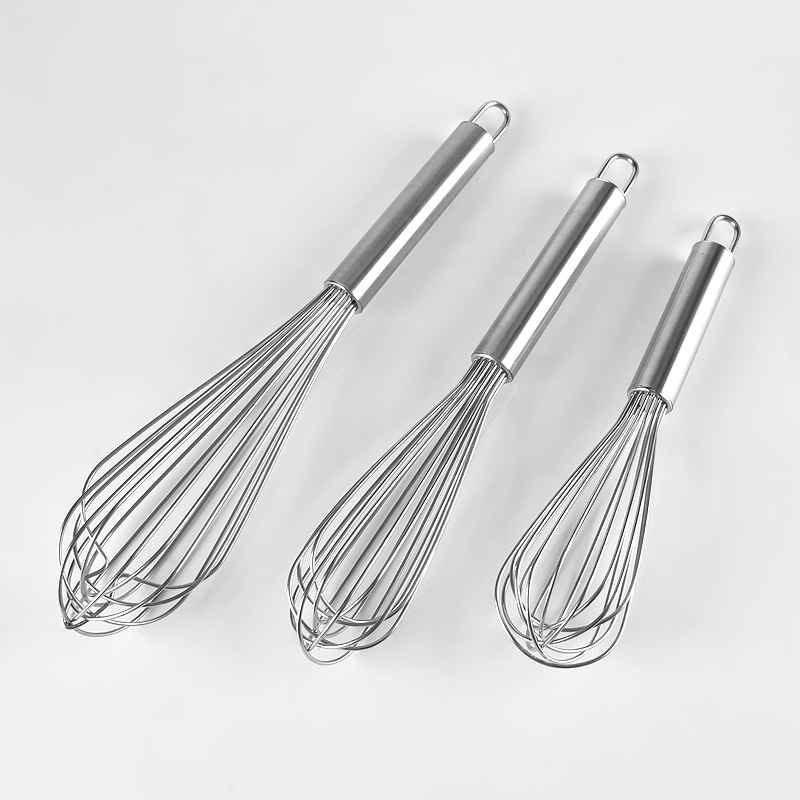 304# Stainless Steel Egg Beater Mini Manual Cream Mixer Kitchen Gadget For Beating Eggs Baking Cake Pumping Item Picture