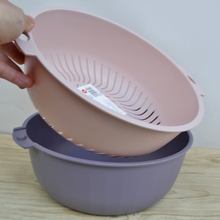 沥水篮、盆实物图