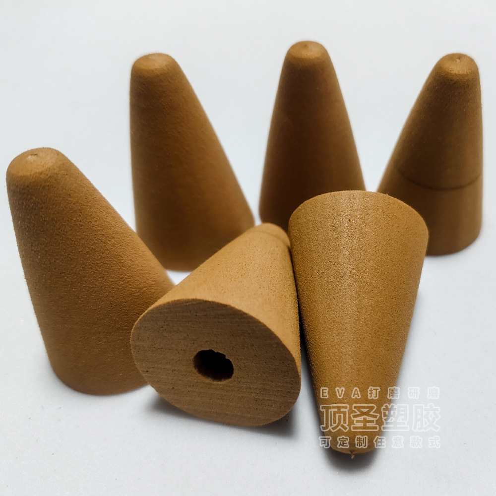 EVA cone, EVA irregular shape grinding and polishing processing, EVA cylinder, EVA mushroom head, fillet and chamfer