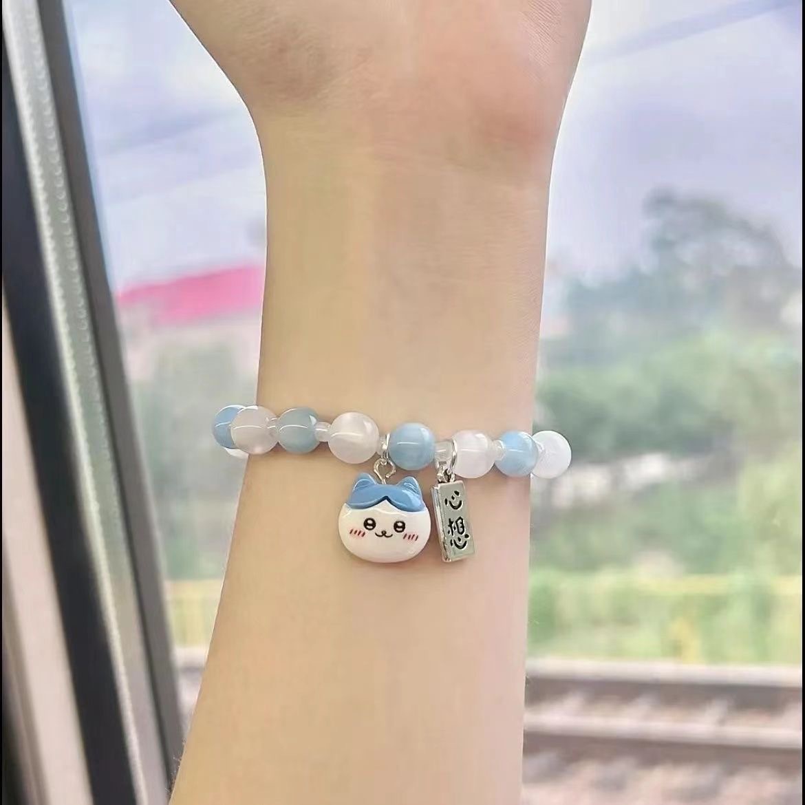 手链/水晶/水晶手串/饰品/水晶手链细节图