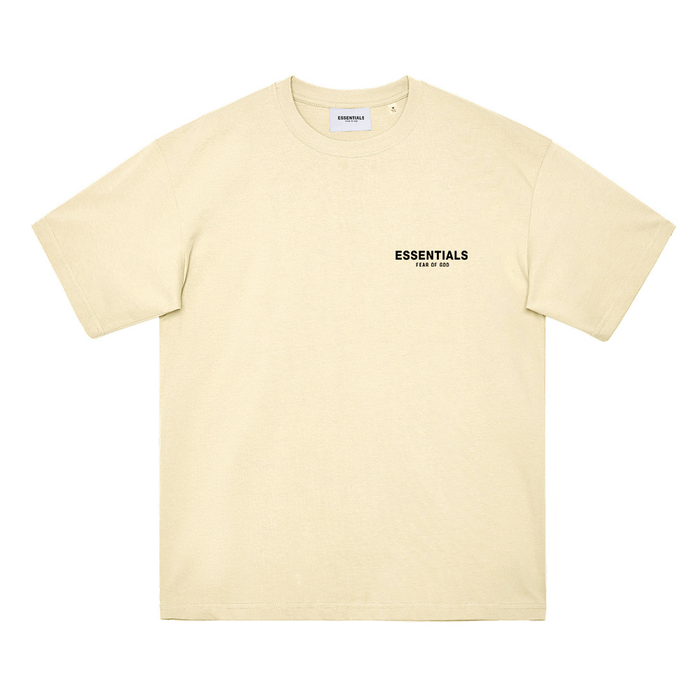 FOG复线ESSENTIALSZONE第八季植绒字宽松大码OS短袖T恤男高街潮牌详情16