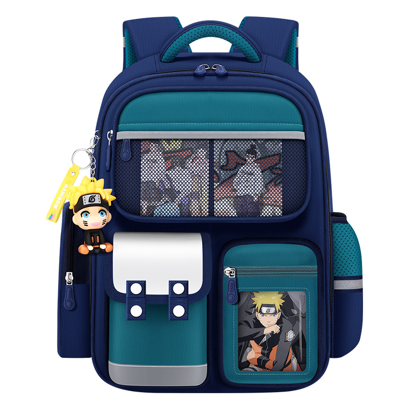 The latest 2024 style of lightweight and breathable schoolbag for primary school students, suitable for grades 1-6, is a trendy and fashionable lightweight children's direct supply from the manufacturer Item Picture