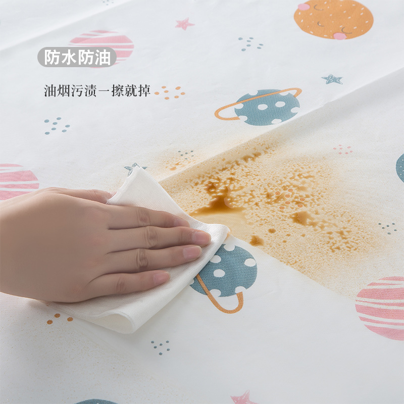 New refrigerator and washing machine dust cover hanging bag peva washable, dust-proof and oil-proof, household appliance storage cover Application Scenario