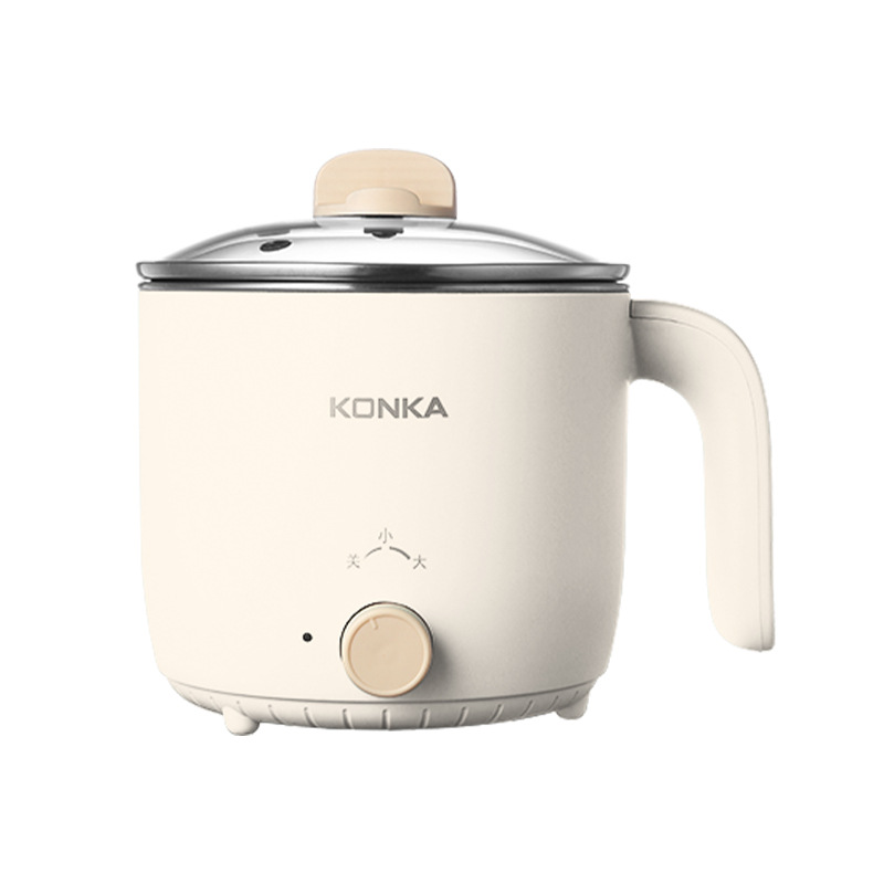 Konka electric cooking pot, multi-functional mini electric hot pot, household non-stick electric frying pot, integrated student dormitory electric pot Item Picture