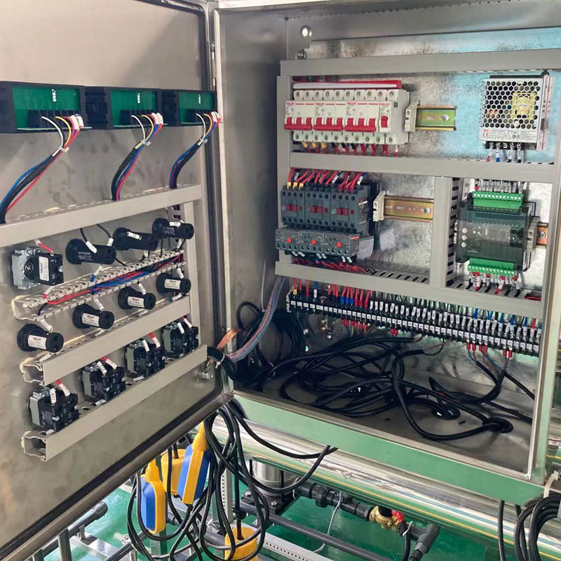 Single-stage reverse osmosis equipment controller, two-stage PLC touch screen control cabinet, electrical control box, water treatment EDI electrical control box, electrical control box Specification image