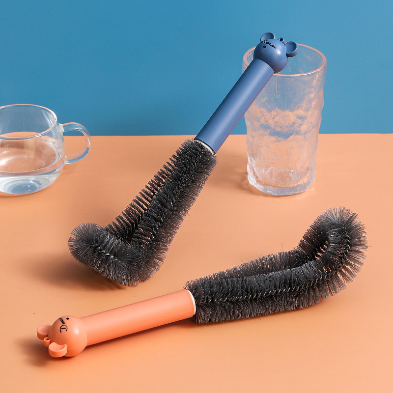 Cup Brush Household Kitchen No Dead Corner Long Handle Cleaning Brush To Clean The Cup Brush Porcelain Wall Breaking Machine Special Bottle Brush Specification drawing