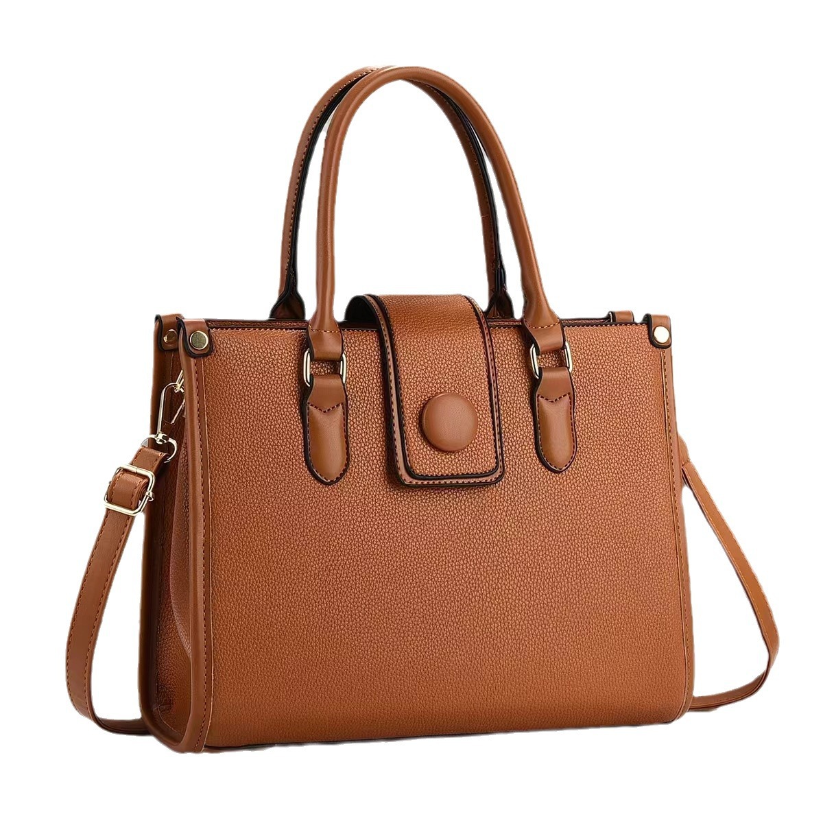 Factory Foreign Trade Direct Mail 2024 Shoulder Bag Summer Style Atmospheric Crossbody New Large Capacity Fashion Simple Fashion Women's Bag Item Picture