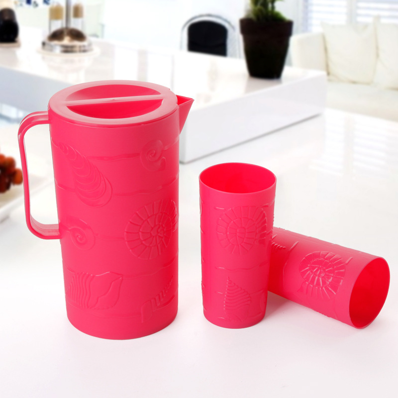 供应塑料冷水壶pp冷水壶海洋系列冷水壶1000ML