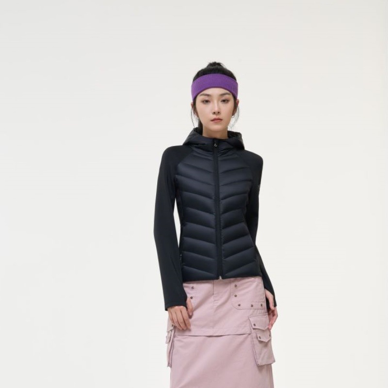 2024 New style down jacket for women's winter lulu, hooded, casual and versatile short waist jacket for autumn and winter, women's top details Picture