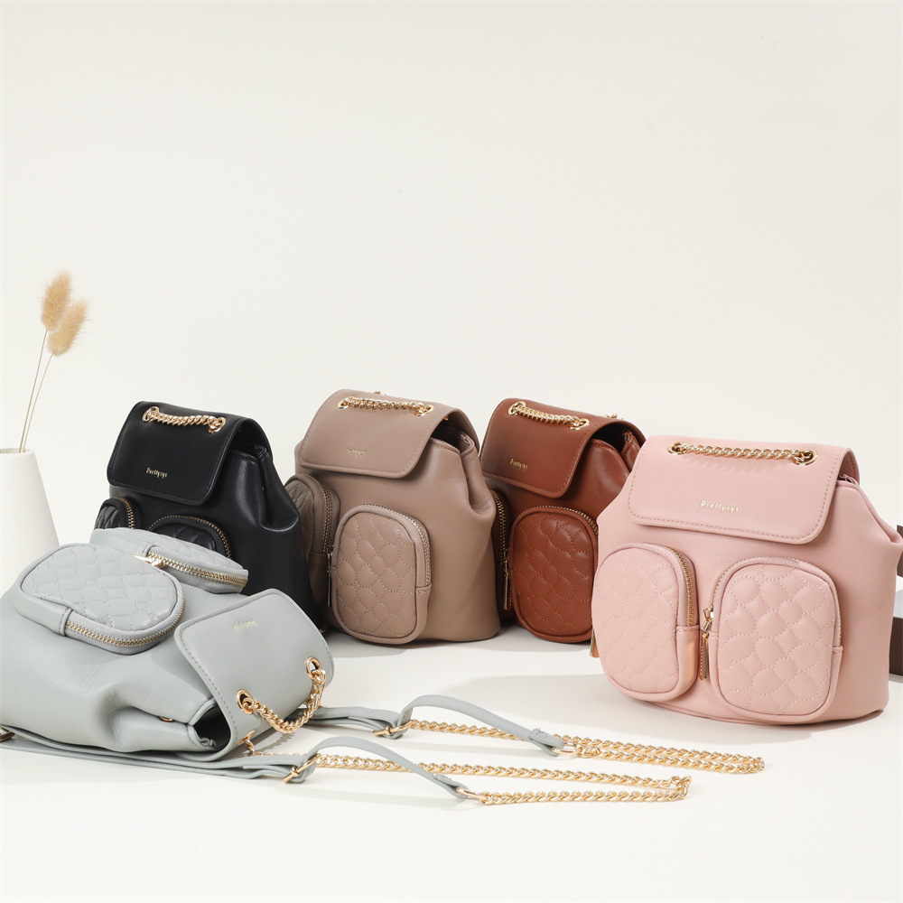 包包/女包/箱包/包包批发/手提包女白底实物图