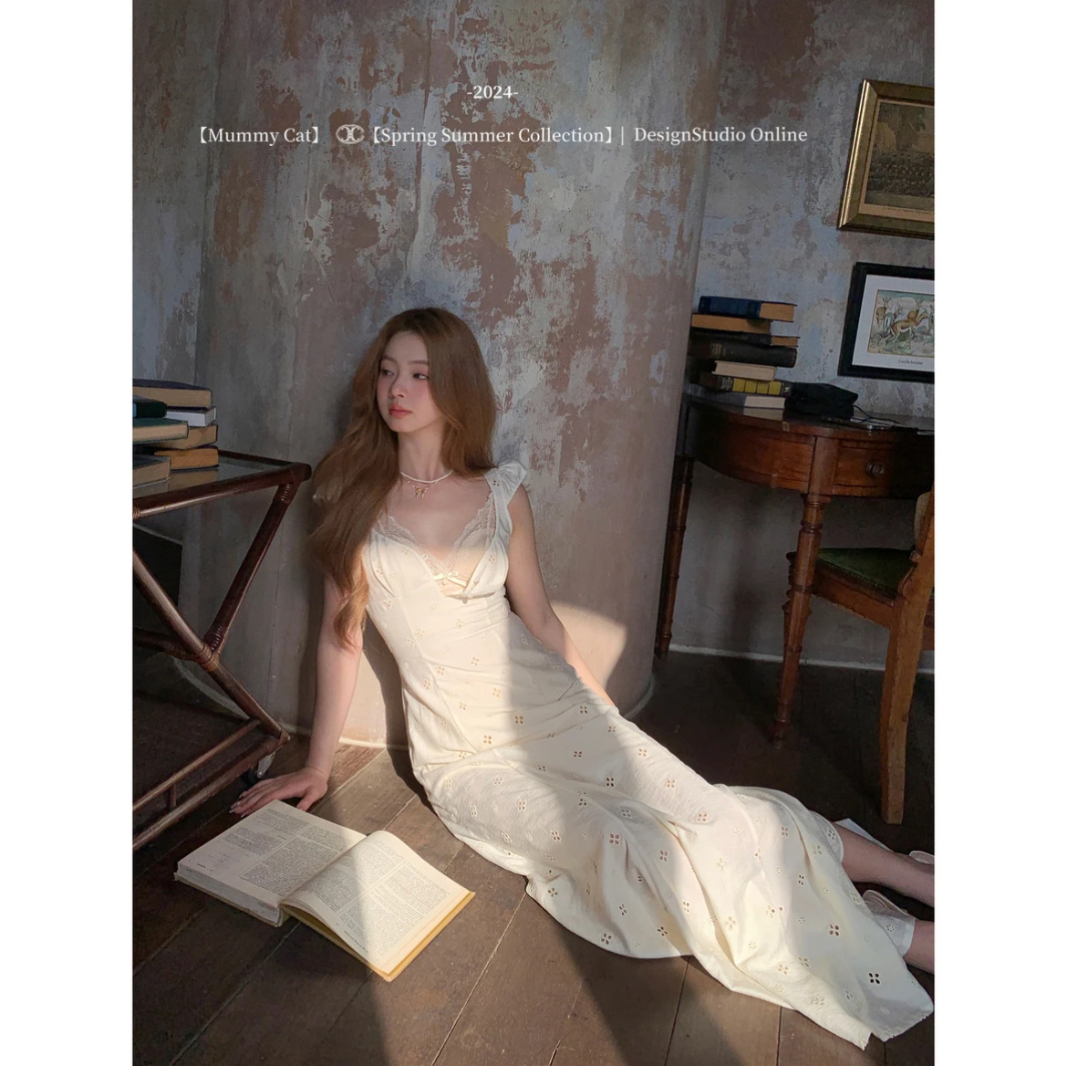 女士连衣裙/裙子/连衣裙/女装女式修身时尚休闲/连衣裙显瘦白底实物图