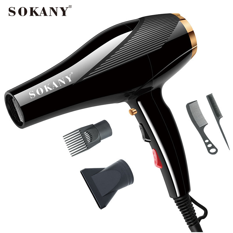 Cross-border SOKANY2214 hair dryer, hot and cold air hair dryer, high-power household, hotel and dormitory hair dryer