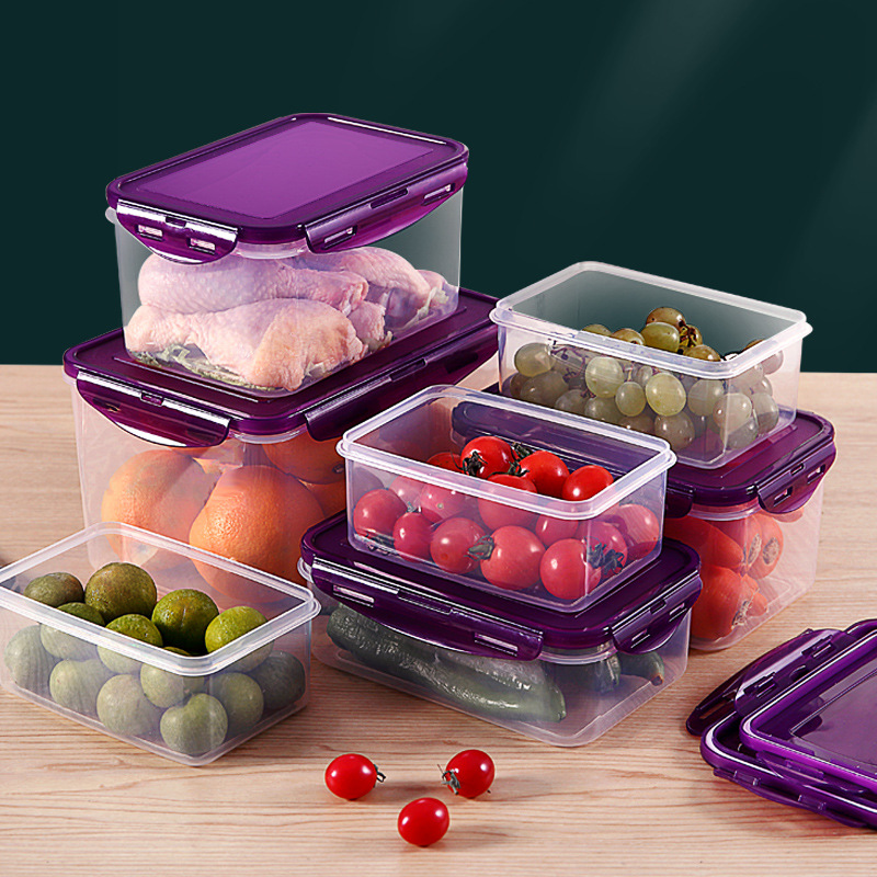 Sealed Lunch Box with Food