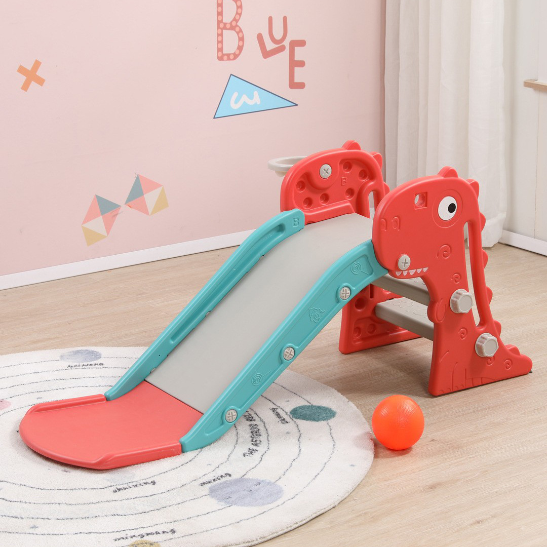 儿童室内滑滑梯秋千组合宝宝游戏家用小型婴幼儿游乐玩具可折叠详情图2