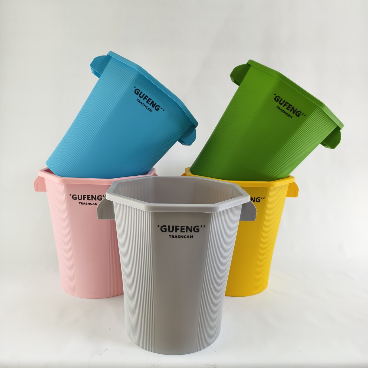 垃圾桶家用大容量方形无盖纸篓厨房卫生间客厅酒店加厚垃圾桶