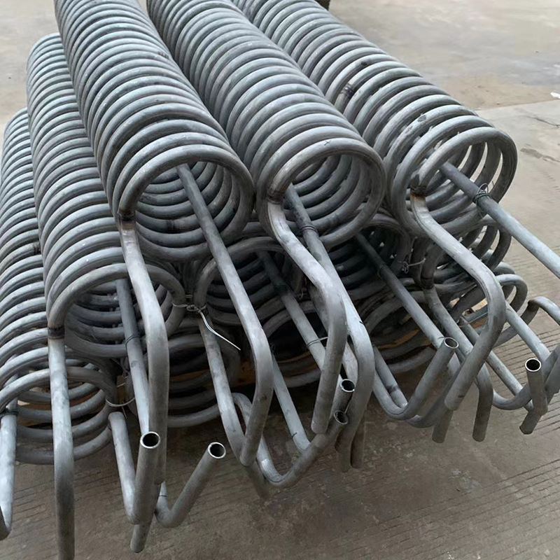 The manufacturer wholesales all kinds of stainless steel elbow pipes, stainless steel round pipes, heating and cooling spiral pipes, and conical coil pipes details Picture