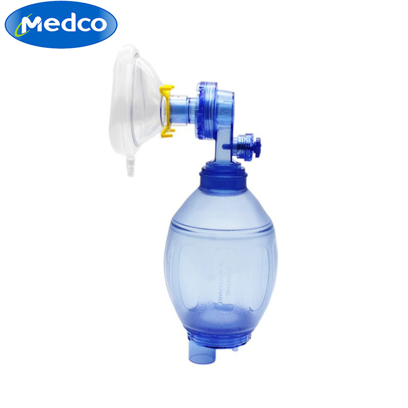 PVC disposable simple respirators exclusively for foreign trade, reusable artificial resuscitation devices, first aid awakening balls